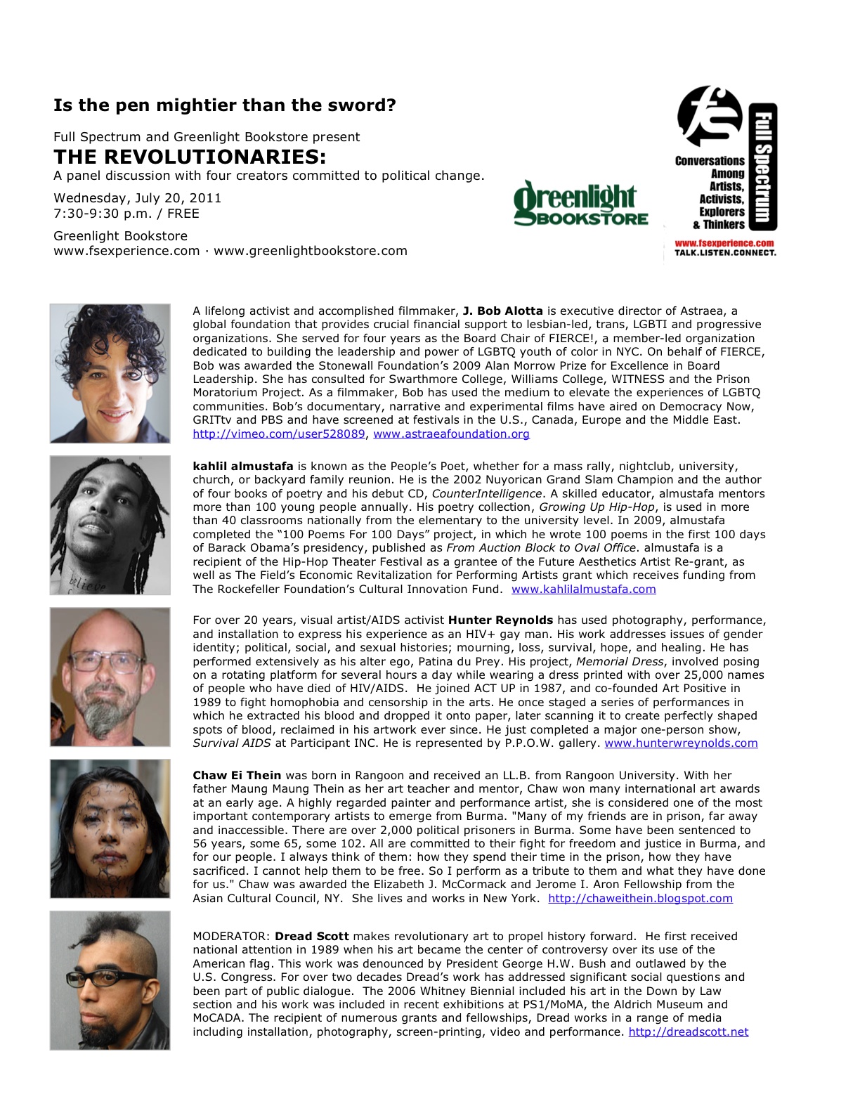 THE REVOLUTIONARIES