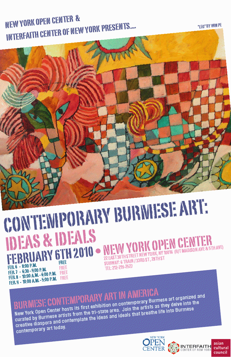 Contemporary Burmese art: Idea & Ideal