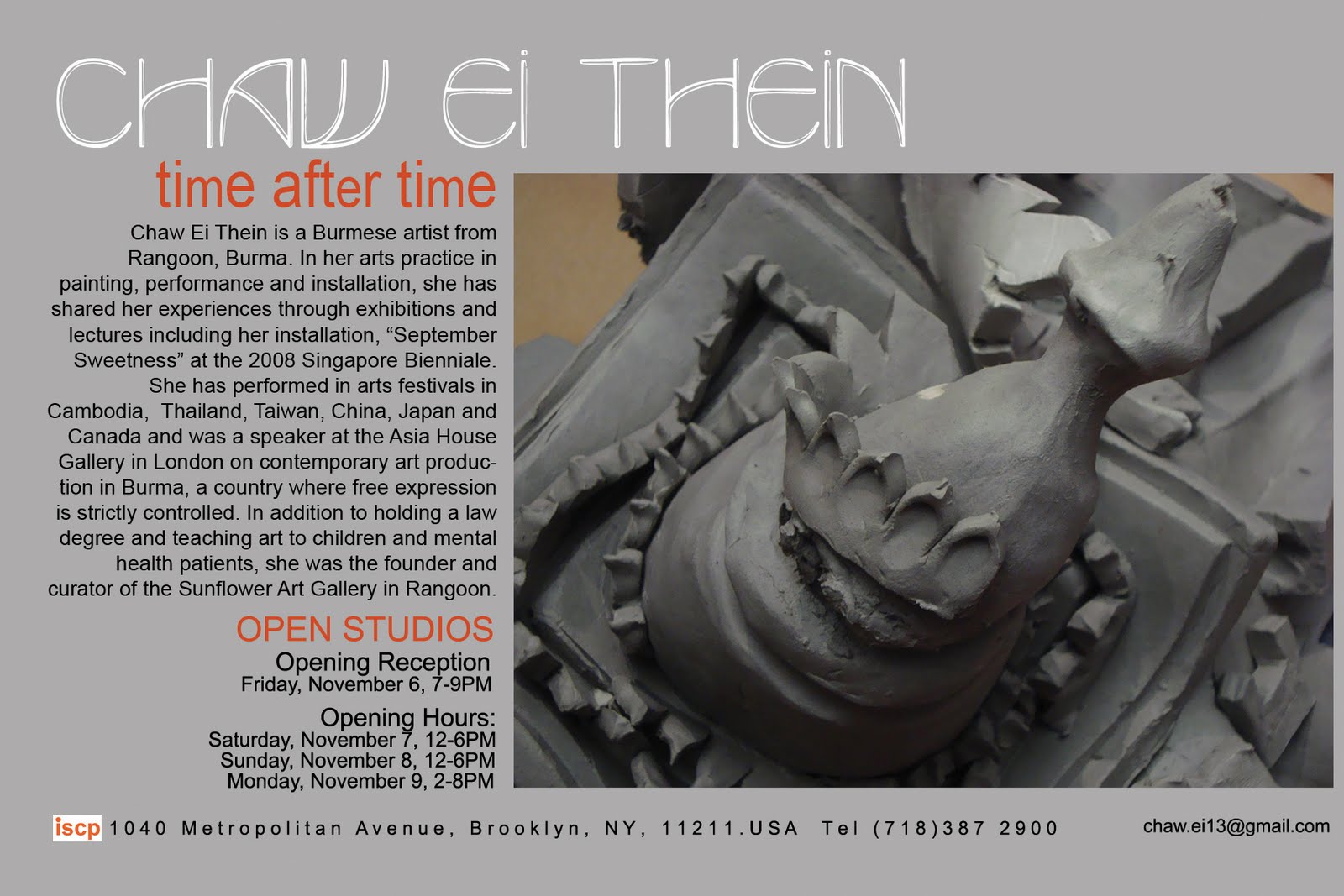 Chaw Ei Thein’s Art Exhibition